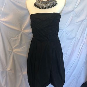 Black Strapless Zara Dress